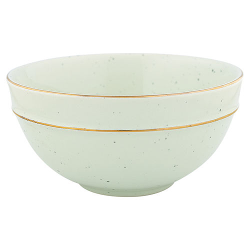Keramikschale (pale green/gold) von GreenGate. Cereal bowl
