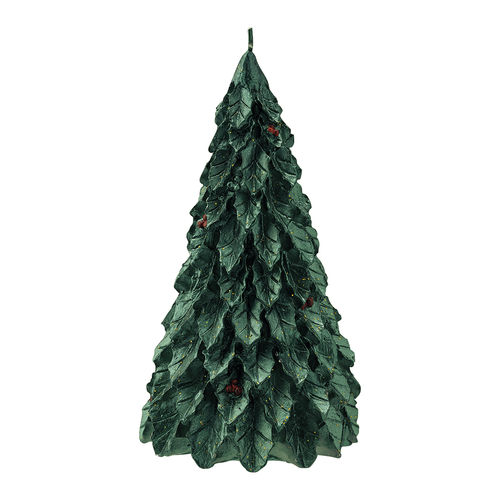 Kerze "Weihnachtsbaum" (dark green/large) von GreenGate.