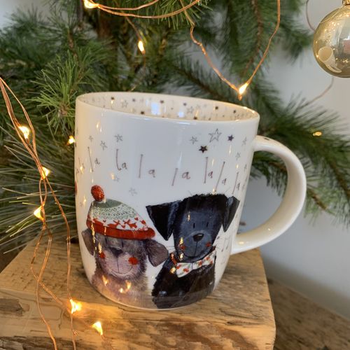 Tasse "Christmas Singers" von Alex Clark. Weihnachtstasse - mug