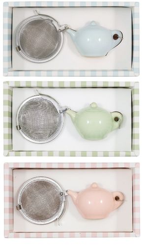 Tee-Ei "Teapot" von GreenGate. Teesieb - Tea infuser