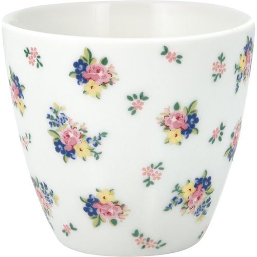 Latte Cup "Augusta" (white) von GreenGate. Tasse - Becher - Chacheli