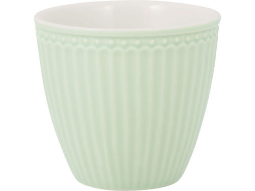 Mini Latte Cup "Alice" (pale green) von GreenGate. Espressobecher