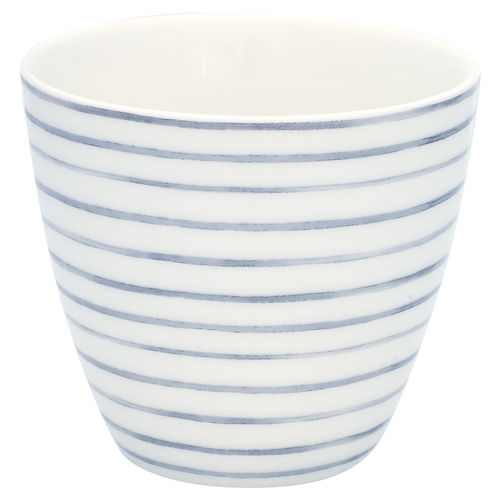 Latte Cup "Gritt" (white) von GreenGate. Tasse - Becher - Chacheli