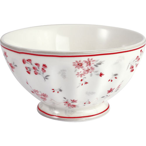 Schale "Emberly" (white) von GreenGate. French bowl x-large