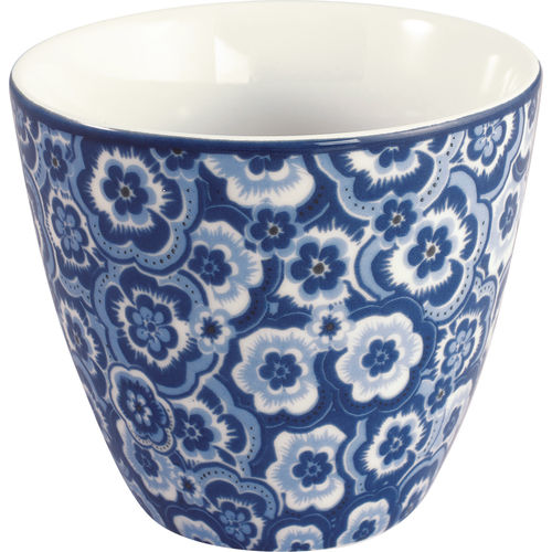 Latte Cup "Selma" (blue) von GreenGate. Tasse - Becher - Chacheli